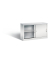 Schiebet&uuml;renschrank C 2000 Acurado 5723-00|S10376, abschlie&szlig;bar, 2 OH, lichtgrau, 120x72x40cm (BxHxT)